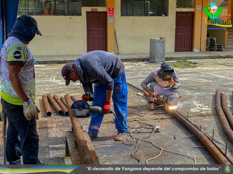 CONSTRUCCION DE ENCUBIERTA EN LAS CANCHAS DE USO MULTIPLE