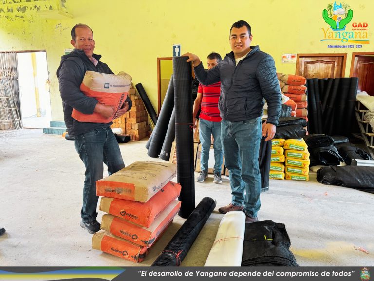 ENTREGA DE MATERIALES PARA LA CONSTRUCCION DE MARQUESINAS DESTINADAS AL SECADO DE CAFÉ DE ESPECIALIDAD